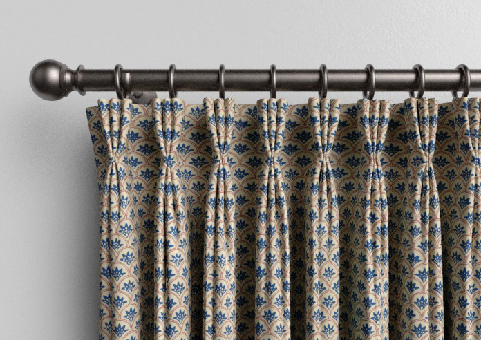 Land & Shore Dawn, Blue Red - Made to Measure Curtains - Image 11